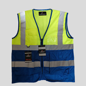 เสื้อกั๊กนิรภัย Hi VIS สะท้อนแสงเสื้อกั๊กรักษาความปลอดภัย - Product Image 1