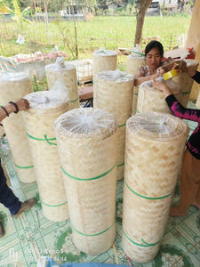 Woven Bamboo Webbing Roll <b>Used</b> for <b>Furniture</b> Surface Decoration Interior Panels and Commercial Supply - Product Image 2