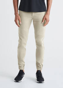 Pantalon de jogging décontracté pour homme en toile 100% coton, cordon de serrage, écologique, respirant, poches, pour la salle de sport, la course à pied, le jogging - Product Image 4