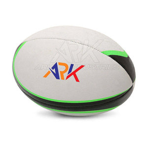 Ballon de rugby de qualité supérieure avec surface antidérapante durable, idéal pour l'entraînement, les pratiques et les matchs en club, utilisation quotidienne. - Product Image 6