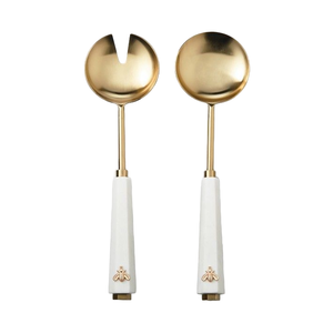 Cubiertos de Acero Inoxidable con Acabado Dorado, Juego de Vajilla de Lujo Hecho a Mano, Forma Personalizada, Elegante, Premium, Venta al Por Mayor - Product Image 4
