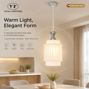Modern Iron And Plastic <b>E27</b> <b>Pendant</b> Light With Textured Shade And Adjustable Cord For Dining Rooms And Kitchen Islands - Product Image 2