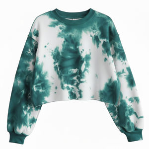 Sudadera de mujer 2025: Sudadera oversize lisa con cuello redondo, sudaderas con capucha para mujer - Product Image 1