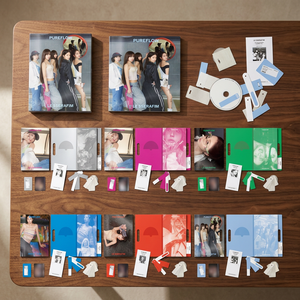 อัลบั้มแท้ 100% จากเกาหลี LE SSERAFIM อัลบั้มสตูดิโอชุดที่ 2 'PUREFLOW' pt.1 (รุ่น COMPACT) (สุ่ม) เคป๊อป - Product Image 4