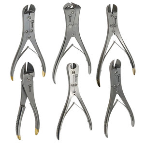 Orthopedics Single/Double Joint Bone Scissors K-Wire Pin Cutter Manual CE Certified Orthopedic Surgery <b>Instruments</b> 1pcs Dentric - Product Image 4