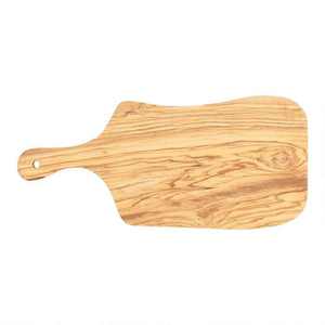 Planche à découper en bois arrondie pour couper le fromage et la viande, planche à découper et à charcuterie en bois rustique de qualité supérieure, accessoires de cuisine - Product Image 4