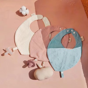 Bavoirs pour bébé personnalisables, antibactériens, écologiques, service OEM/ODM - Product Image 4