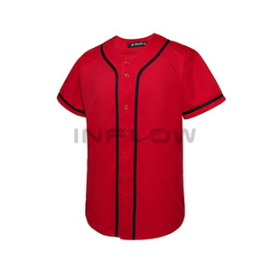 Custom Heat-Transfer Printed Breathable Youth Baseball Softball Jersey Uniform Shirts Unisex Multi-Design Team Name XL 100% - Product Image 6