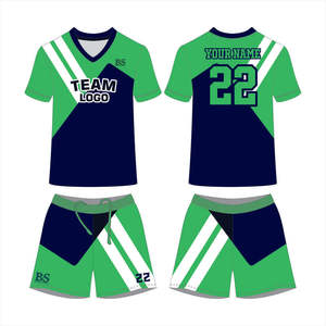 Maillot de football personnalisé sublimé pour équipe, design respirant et à séchage rapide, 100 % polyester, pour adultes et jeunes, entraînement en club - Product Image 2