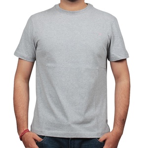 OEM High Quality Custom Your Brand Logo 100% Cotton O-Neck T Shirt Blank Men <b>Tshirt</b> Plain Casual Men's T-shirts - Product Image 4