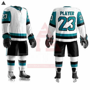 Concevez votre propre uniforme de hockey sur glace, uniforme de hockey sur glace professionnel de haute qualité, service ODM/OEM disponible - Product Image 6