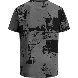 T-shirt graphique hip-hop pour homme, décontracté, élégant, tendance, imprimé, streetwear - Product Image 6