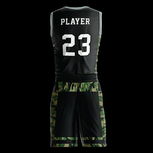 Conjuntos de Camisetas y Pantalones Cortos de Baloncesto Sublimados Personalizados al por Mayor, de Secado Rápido, Transpirables, Unisex, Reversibles, Tallas Grandes, Personalizados para Verano - Product Image 3