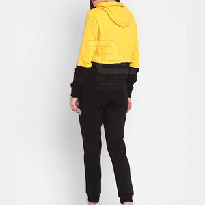 Survêtement pour femmes de qualité supérieure, design deux pièces, manches longues, créez votre propre survêtement pour femmes - Product Image 4