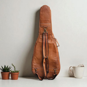 กระเป๋ากีตาร์เบสหนังแท้คุณภาพสูง 100% ทันสมัย แห้งเร็ว ราคาถูกที่สุด - Product Image 2