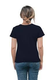เสื้อยืดคอมฟอร์ทสำหรับใส่ทุกวัน ผู้หญิง ผ้านุ่ม ยืดหยุ่น กระชับพอดีตัว คอกลม ใส่ได้ทุกวัน - Product Image 3