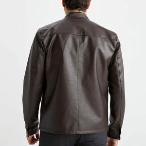 Chaqueta de Cuero para Hombre, Estilo Motero, Nueva Colección, Alta Calidad, Entrega Rápida, Oferta, Prenda Moderna, Precio Bajo - Product Image 3
