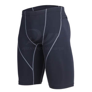 Shorts de compression sportifs respirants sur mesure pour hommes - Écologiques, séchage rapide, fitness, best-seller - Product Image 3