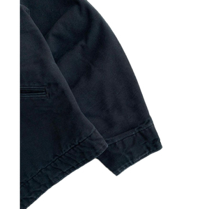 Mens Cotton <b>Canvas</b> <b>Jacket</b> With Chenille Embroidery <b>Canvas</b> Bomber Work <b>Jacket</b> With Custom Patch Design - Product Image 6
