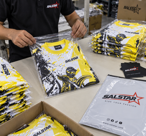 Camiseta de Motocross de Manga Larga para Hombre Salstar, Impresión por Sublimación, Secado Rápido, Camiseta de Carreras de Motocicleta, Amarillo, Negro, Blanco - Product Image 5