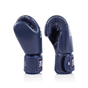 นวมชกมวย Fairtex ระดับมืออาชีพ คุณภาพสูง หนังแท้ สีน้ำเงิน สำหรับฝึกซ้อมคิกบ็อกซิ่ง MMA - Product Image 4