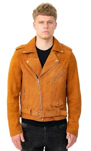 Blouson de motard en cuir véritable sur mesure pour homme, style vintage Café Racer, service d'échantillonnage disponible dès aujourd'hui - Product Image 4