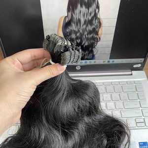 GRANDE VENTE Extensions de cheveux humains vietnamiens 100% naturels, ondulés, de haute qualité, en bandes plates, en stock, sans perte de cheveux - Product Image 6