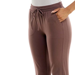 New Design Womens Solid Color Four Pocket Cargo Jogger Pants Streetwear Casual Outdoor Trendy Hip Hop Women Jogger Pant - Product Image 5