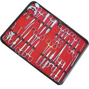 Kit de chirurgie plastique esthétique nasale médicale et chirurgicale, 30 instruments en acier inoxydable, forceps nasaux manuels, débridage du cartilage de la clavicule - Product Image 4