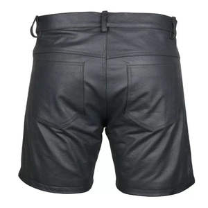Nouveauté : Shorts en cuir pour homme fabriqués par le meilleur fabricant, disponibles au meilleur prix, shorts en promotion. - Product Image 2