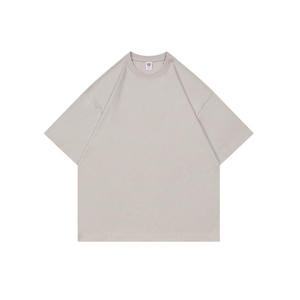 Camisetas de Alta Calidad, 250g, 100% Algodón, Diseño Oversize, Precio de Fábrica, Impresión de Logotipo Personalizado, Unisex, para Hombre y Mujer - Product Image 2