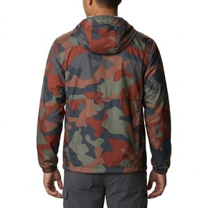 Men's Lightweight <b>Camo</b> Windbreaker <b>Jacket</b> Full Zip Hooded Outdoor Streetwear Tactical Running Rain Coat Casual Athletic Hiking J - Product Image 2