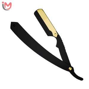 Kit de Navajas de Afeitar Profesionales para Barbería, Doble Hoja Desechable, Acero Inoxidable Clásico, Calidad Grado A+, Ligeras - Product Image 1