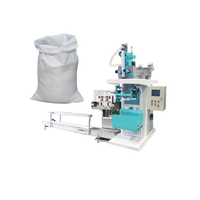 Machine d'emballage semi-automatique TBM-SS00-MS-V pour ensachage, emballage et remplissage de haute précision de farine de blé et amidon de pomme de terre, 10kg, 25kg, 50kg, en papier kraft