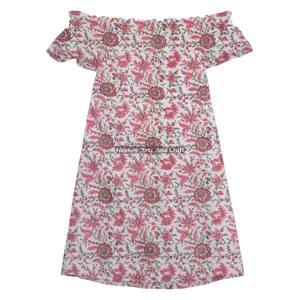 Vestido Casual de Mujer, Corte Regular, Sexy, de Algodón, Secado Rápido, de Alta Calidad, con Estampado a Mano, Personalizado y de Moda, Gran Venta - Product Image 3