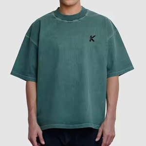 Camiseta Oversize para Hombre, Estilo Moderno, Inspirada en la Moda Urbana, 100% Algodón, Tela Suave y Cómoda, Ropa para Uso Diario - Product Image 1