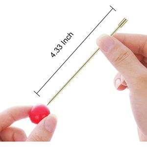 8 Palillos de Cóctel Reutilizables de Acero Inoxidable, Brochetas Metálicas para Cócteles, Martini, Aceitunas, Aperitivos, Agitador de Cócteles - Product Image 3