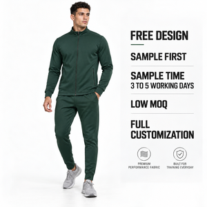 Conjunto Deportivo para Hombre de Secado Rápido, Personalizado de Fábrica, Ligero, de Poliéster, Proveedor de Ropa Deportiva al por Mayor - Product Image 3
