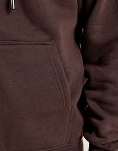 Veste à capuche vintage pour homme, personnalisée, en coton épais tricoté, avec bords bruts, effet vieilli, poches cargo, qualité supérieure - Product Image 2