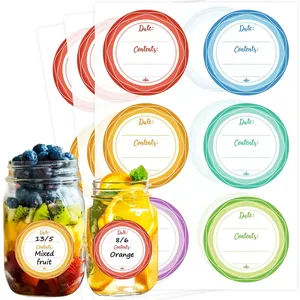 Etiquetas Adhesivas Personalizadas Resistentes al Agua con Logotipo en Lámina Dorada para Cosméticos, Lociones, Frascos de Velas, con Estampado en Caliente y Posibilidad de Escribir - Product Image 1