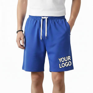 กางเกงขาสั้นกีฬาแบบสวมใส่ได้ทั้งชายและหญิง แห้งเร็ว ระบายอากาศได้ดี น้ำหนักเบา ผ้าตาข่ายสองชั้น เอวกลาง มีเชือกผูก  ผ้าโพลีเอสเตอร์ 100% - Product Image 1