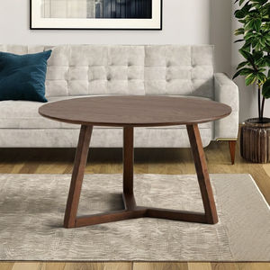 Table basse en bois massif de style mid-century pour salon, restaurant B2B, hôtel, bar et villa - Product Image 4