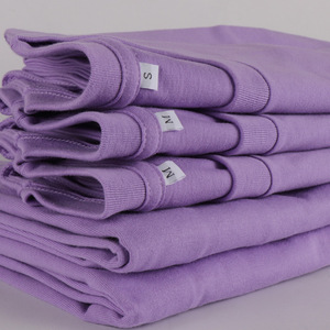 Fabricantes de Ropa OEM, 100% Algodón Tejido, 220 g/m², Logotipo Impreso en Serigrafía, Talla Grande, Camiseta Casual de Manga Corta - Product Image 3