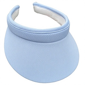 En gros Visières à clipser à ouverture pour queue de cheval, couleur unie, rembourrées en coton, vierges pour broderie et logo personnalisé, pour femmes et hommes - Product Image 6