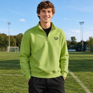 Sudadera Ligera Personalizada para Hombre con Cierre de Cremallera, Blanca, Cómoda, de Manga Larga, para Uso Diario y Deportivo, Fabricante - Product Image 3