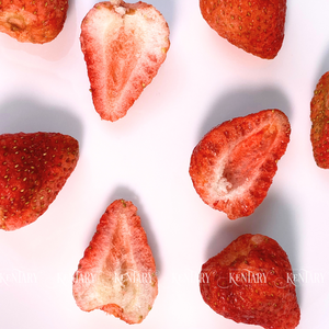Fraises entières lyophilisées, séchées sous vide, longue durée de conservation, carton personnalisé ou sac en plastique - Product Image 3