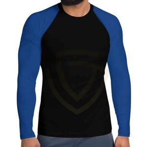 Camiseta de Compresión Deportiva para Hombre de Poliéster de Alta Calidad con Protección UPF50+ y Logotipo Personalizado - Product Image 1