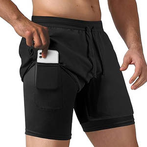 Shorts d'entraînement sur mesure fabriqués en usine avec votre propre logo, shorts décontractés pour hommes, shorts confortables et tendance - Product Image 1