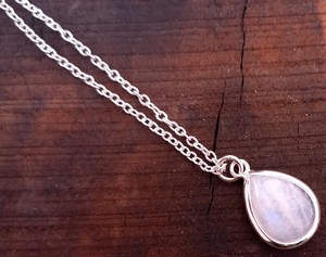 Rainbow Moonstone Pendant 925 Sterling Silver <b>Drop</b> Pendant Gemstone Necklace Jewelry For Women Gift Wholesale - Product Image 4