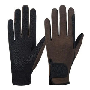 Fabrication sur mesure de gants d'équitation unisexes, meilleurs matériaux, couleur unie, grandes tailles. - Product Image 5